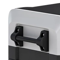 Outsunny 12 Volt Car Refrigerator, 42QT Car Fridge with App Control, 12/24V DC and 100-240V AC, Black(m-9)