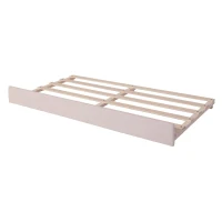 Space-Saving Upholstered Daybed with Twin Size Thurdle, Ideal Sofa Bed for Small Apartments, 79.5" L x 44" W x 33" H, Beige(m-7)