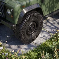 Qaba 12V Electric Car for Kids 3+ Years, Licensed Land Rover Defender Toddler Ride on Car w/ Remote Control, Green(m-9)