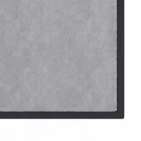Qaba Baby Play Mat, 1.2" Thick, 71" x 59", Soft Flannel, Water-Resistant, Non-Slip Backing for Crawling Playing, Dark Grey(m-9)