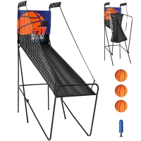 Soozier Basketball Hoop Arcade Game with Electronic Score Board for 1 to 2 Players(m-1)