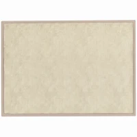 Qaba 1.2" Thick Baby Play Mat, 110" x 79" Playpen Mat, Non-Slip, Water-Resistant, Soft Flannel for Crawling, Cream White(m-1)