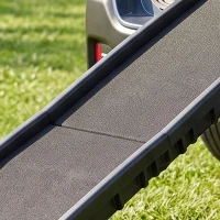 PawHut Folding Dog Ramp for Car, 61 Inches Portable Pet Ramp with Non Slip Frosted Surface, Raised Side Rails(m-9)