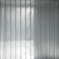 Outsunny 9x4 Outdoor Storage Shed Galvanized Steel Garden Shed with Foundation Kit, Ventilation & Doors, Dark Grey(m-14)