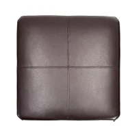 Modern Large Square Ottoman with PU Leather and Hidden Storage, Versatile Coffee Table for Living Room, 30.5'' L x 30.5" W x 17.5" H, Dark Brown(m-8)