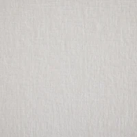 Chic Round Ottoman with Curved Wood-Grain and High-Density Foam, Versatile Coffee Table for Living Room, 32'' L x 32" W x 17.5" H, White+Black(m-7)