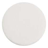 Chic Round Ottoman with Storage and Tufted Upholstery, Versatile Coffee Table for Living Room and Bedroom, 32'' L x 32" W x 17.5" H, Soft White(m-5)