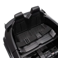 Qaba 12V Ride on Car for Kids, Audi TT RS Licensed Electric Car with Remote Control, Dual Motors, for 2-3 Years, Black(m-11)
