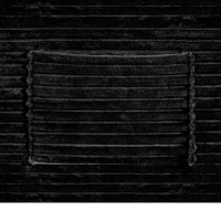 Modern Cloud Sectional with U-Shape Chaise and Side Pockets, Cozy Modular Sofa with Deep Seat and No Assembly, 134'' L x 66" W x 26" H, Black(m-7)