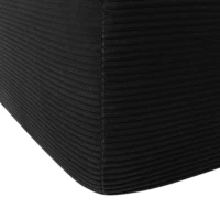 Modern Cloud Sectional with L-Shaped Chaise and Deep Seat, Modular Sofa with Side Pockets and No Assembly, 104'' L x 67" W x 32.5" H, Black(m-6)