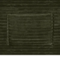 Velvety Fabric Sectional Sofa with Chaise Lounge and Cup Holder, Nimble Couch for Living Room and Bedroom, 66'' L x 39" W x 33" H, Green(m-5)