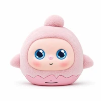 Lovi AI Companion Interactive Robot for Play, Bedtime and Learning, Smart Emotional Talking Toys for Kids With LCD Emotional Eye Screen, Desk Educational Playmate for Boys & Girls, Pink(m-2)