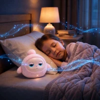Lovi AI Companion Interactive Robot for Play, Bedtime and Learning, Smart Emotional Talking Toys for Kids With LCD Emotional Eye Screen, Desk Educational Playmate for Boys & Girls, Pink(m-4)