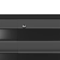 Outsunny 6' x 3' x 1' Large Outdoor Planter Box, Galvanized Raised Garden Bed with Metal Plant Stake, Dark Grey(m-9)