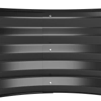 Outsunny 6' x 3' x 1' Large Outdoor Planter Box, Galvanized Raised Garden Bed with Metal Plant Stake, Dark Grey(m-12)