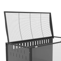 PawHut 41.3" L Hamster Cage, Large Hamster Habitats Steel Frame Chewproof, Deep Bedding Space for Pets Enrichment(m-10)