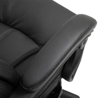 Vinsetto Office Chair High Back 6-Point Vibration Massage Reclining 360° Swivel Height Adjustable with Retractable Footrest(m-9)