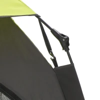 PawHut Pop Up Dog Tent for Extra Large and Large Dogs, Portable Pet Camping Tent with Carrying Bag for Beach, Backyard, Home, Green(m-9)