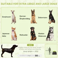 PawHut Pop Up Dog Tent for Extra Large and Large Dogs, Portable Pet Camping Tent with Carrying Bag for Beach, Backyard, Home, Green(m-4)