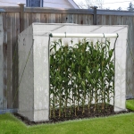 Outsunny 79" x 30" x 67" Walk-in Garden Greenhouse Patio Hot House with Durable Steel Frame Outdoor Tomato Plant House