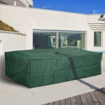 Outsunny 96.5”L x 65.7”W x 26.4”H 5-7 pieces Oxford UV Rain Protector Dark Green