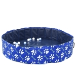 PawHut Dog Swimming Pool Foldable for X Small, Small, Medium, Large, X Large Pets, Blue