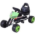 Aosom Kids Go Kart Ride On Pedal Car - Green