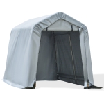 Outsunny 8' L x 6' W Heavy Duty Outdoor Carport Awning/Canopy with Weather-Fighting Material & Stakes / Guy Wire Kit