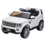 Aosom 12V Battery Kids Landrover Discovery Ride On Toy with Remote Control, Bright Headlights & Working Suspension