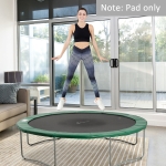 HOMCOM 12ft Trampoline Pad Spring Safety Replacement Gym Bounce Jump Cover EPE Foam (Green)