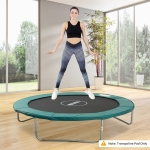 HOMCOM 14FT Trampoline Pad Trampolining Replacement Jump Bounce Exercise GYM (Green)