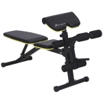 Soozier Dumbbell Press Bench Multi-Functional Purpose Hyper Extension Bench With Adjustable Seat and Back Angle