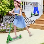 Soozier 2-in-1 Convertible All-weather Scooter Snow Street Amphibious w/ Wheels Blades (Green)