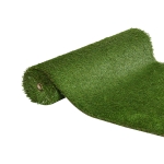 Outsunny 13' x 3.3' Artificial Turf Grass with Simulated Look & Feel, UV Protection, & Drain Holes for Rain, 1.2" Height