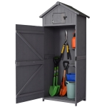 Outsunny Garden Shed Workshop Water-resistant All-weather Cover -Grey