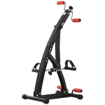 Soozier Adjustable Massage Exercise Bike Pedal Exerciser with Arm & Leg Workouts for Indoor Use & Fitness Training