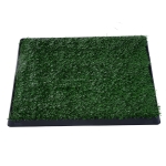 PawHut 24" x 20" Portable Potty Training Fake Grass For Dogs and Small Animals