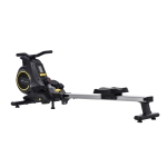 Soozier Adjustable Magnetic Rowing Machine Rower w/ LCD Digital Monitor