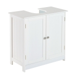 HOMCOM Bathroom Under Sink Vanity Cabinet Multipurpose Space Saver Storage Organizer