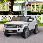Aosom Kids Electric Ride On Compatible 12V Battery-powered Car Mercedes Benz G500 Toy with Parental Remote Control Music Lights MP3(c-2)