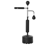 HOMCOM Punching Bag with Stand Boxing Set Kickboxing Bag w/ 360° Reflex Bar Speed Ball