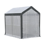 Outsunny 6 x 8ft Greenhouse Walk-in Portable Gardening Plant Flower Hot Backyard
