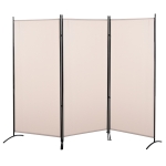 HOMCOM 3-Panel Folding Screen Room Divider Privacy Separator
