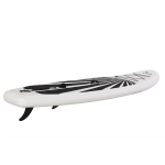 Soozier 11' x 31.5'' x 6.25'' Inflatable Stand Up Paddle Board with Accessories, Including SUP Paddle, Carry Bag, & Air Pump, Black