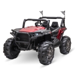 Aosom Outdoor 2-Seated Childrens Truck w/ Parental Remote Control & Two Motors Red