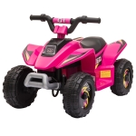 Aosom 6V Kids Electric Ride on Car with Forward / Reverse Functions for 3-5 Year Olds, Pink