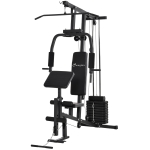 Soozier Multifunction Home Gym Weight Training Workout Station Strength Machine
