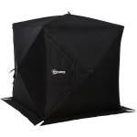 Outsunny Portable 2-Person Ice Fishing Tent Shelter with Ventilation Windows With Carry Bag