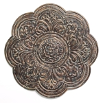 Stratton Rustic Bronze Medallion Wall Decor