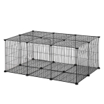 PawHut Small Animal Cage Indoor Outdoor Pet Playpen for Rabbit Chinchilla Hedgehog Guinea Pig